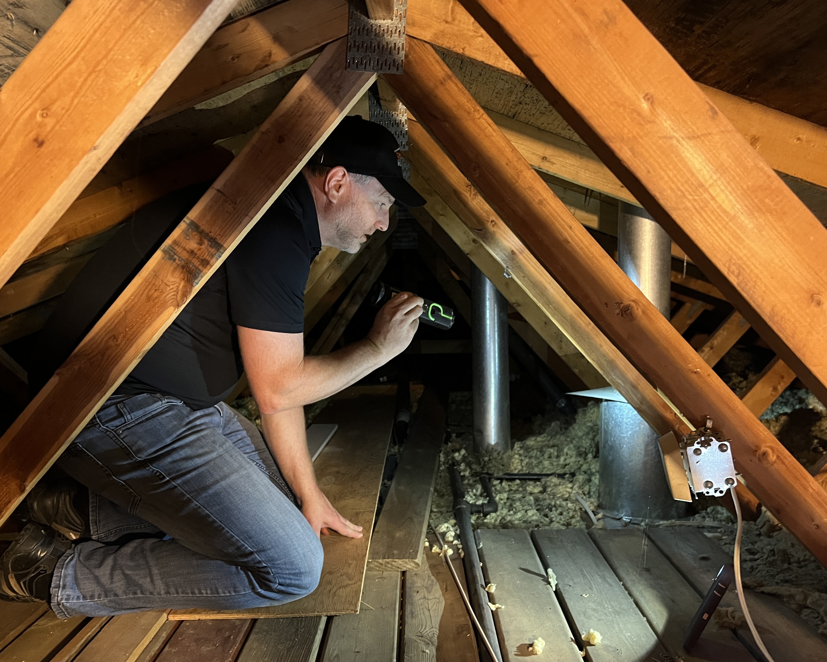 Furnace inspection in Sea to Sky home