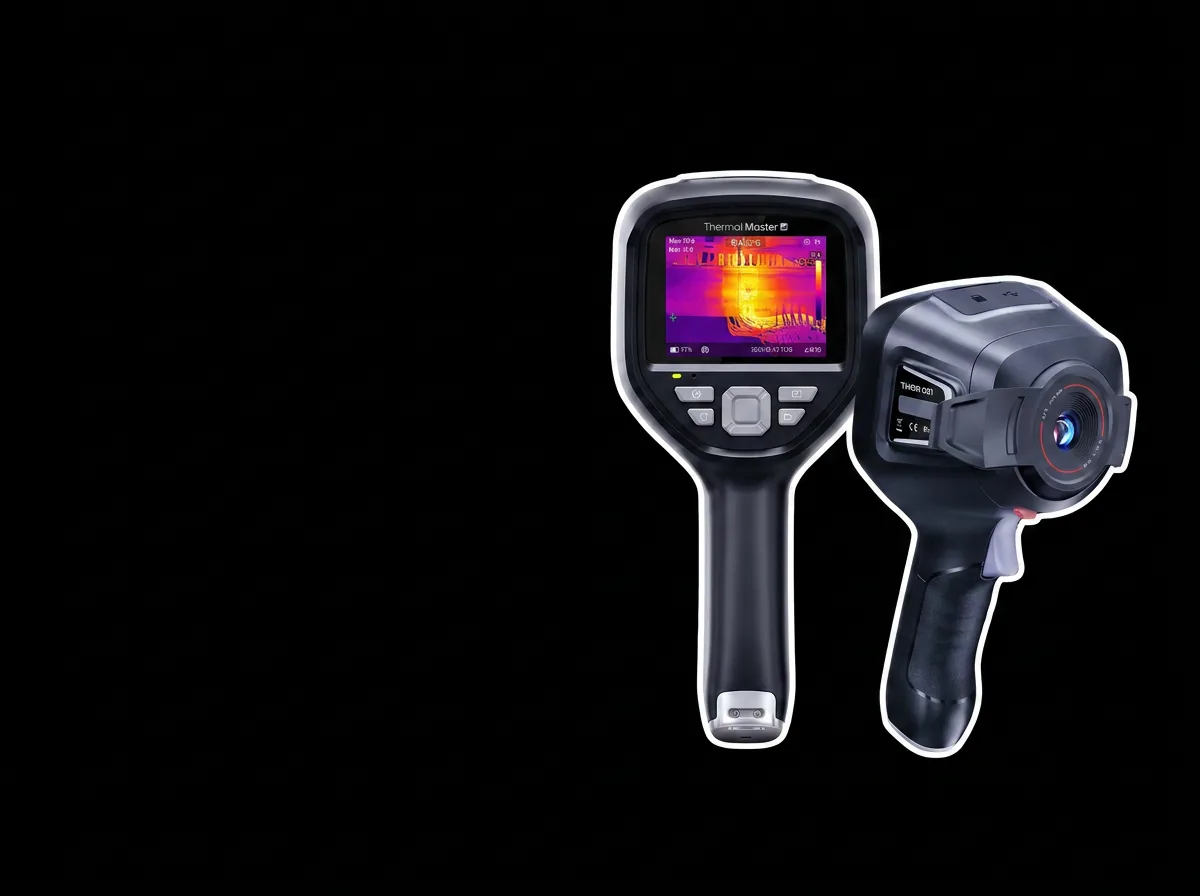 Thermal imaging camera used during a home inspection